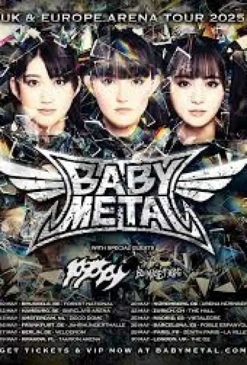 BABYMETAL Arena Tour 2025 in London Live Viewing