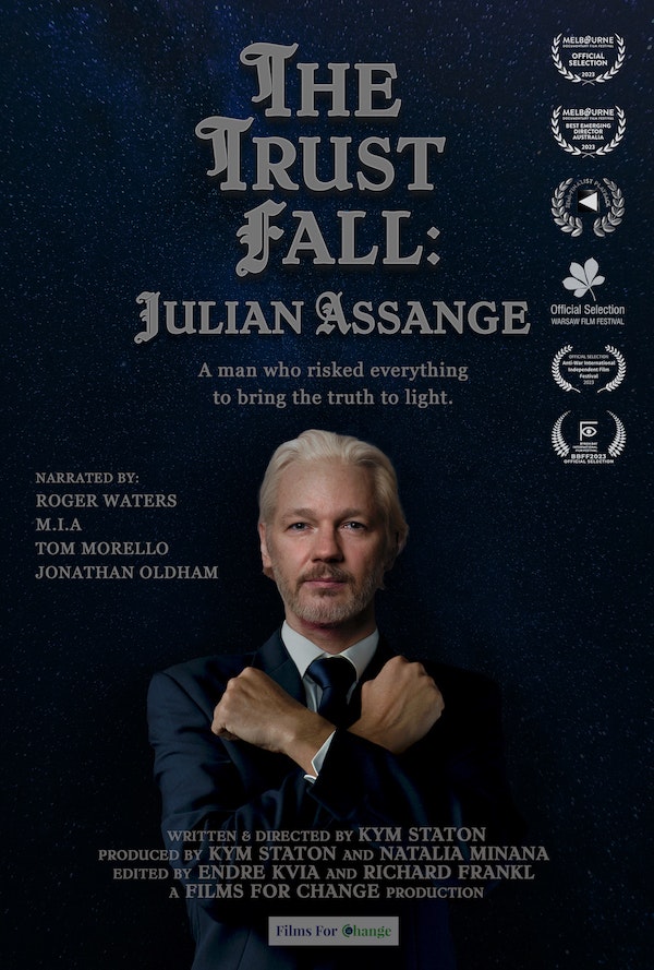 The Trust Fall: Julian Assange | Showtimes In Kotara