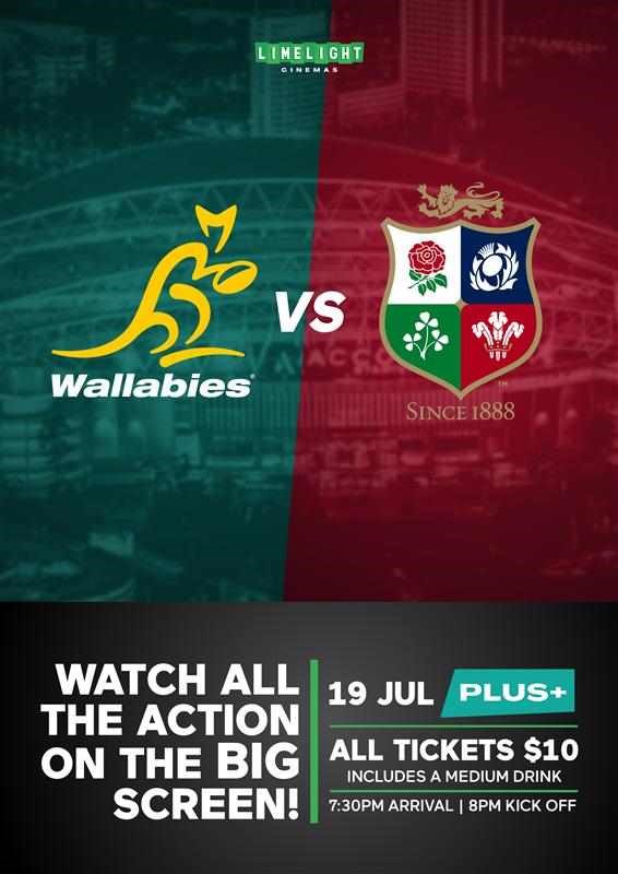 2025 Wallabies Vs British & Irish Lions
